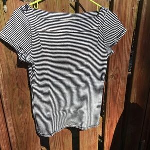 Free People Breton Stripe T-shirt, Size Medium